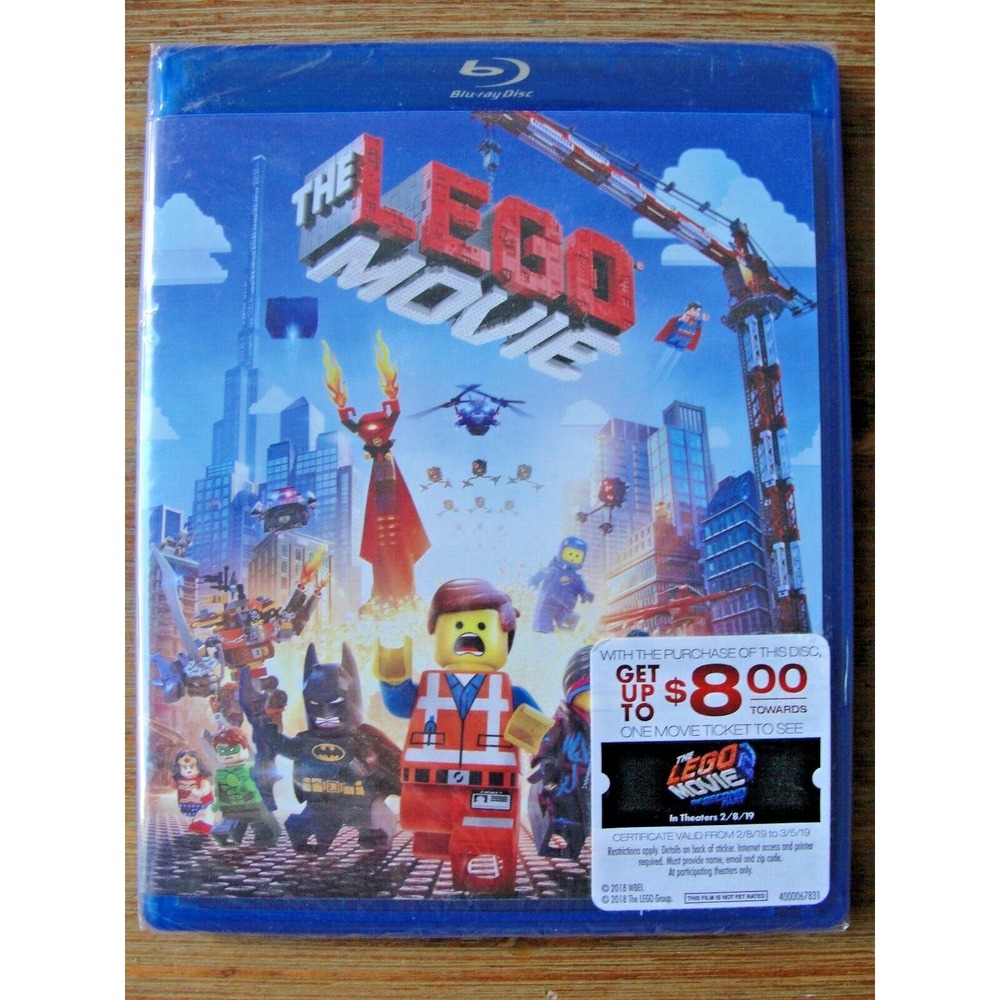 THE LEGO MOVIE Blu-ray Disc